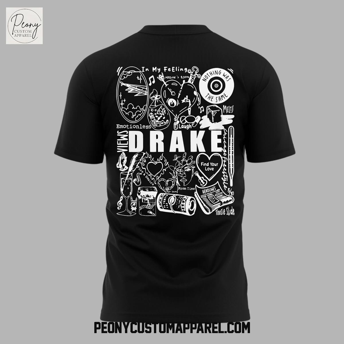 Drake x Manchester United Summer Tour 2025 Shirt Drake x Manchester United Summer Tour 2025 Shirt