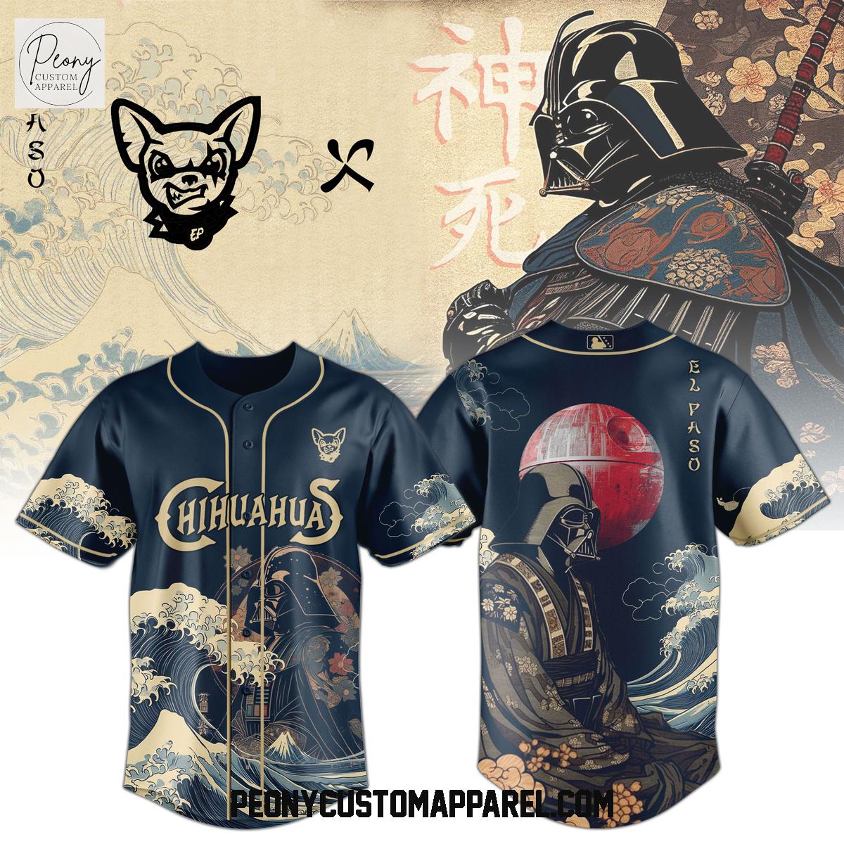 El Paso Chihuahuas x Lord Vader Star Wars 2025 Jersey El Paso Chihuahuas x Lord Vader Star Wars 2025 Jersey