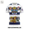 Geelong Cats x Paw Patrol 2025 Hoodie Shirt