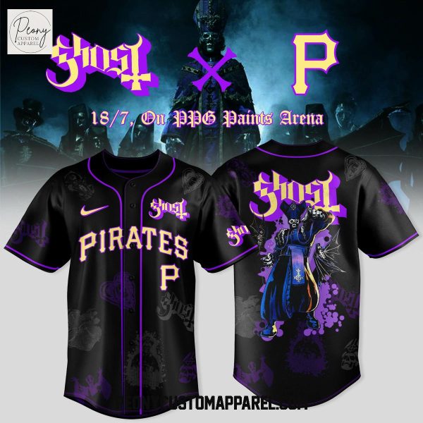 Ghost Band World Tour New York Rangers 2025 Baseball Jersey