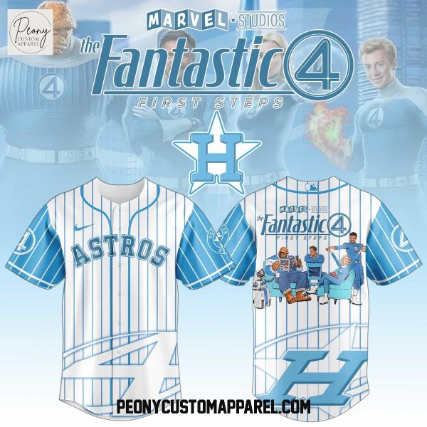 Houston Astros x Fatastic 4 Marvel 2025 Jersey