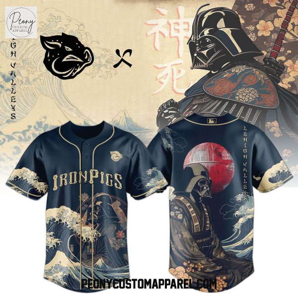 Lehigh Valley IronPigs x Lord Vader Star Wars 2025 Jersey