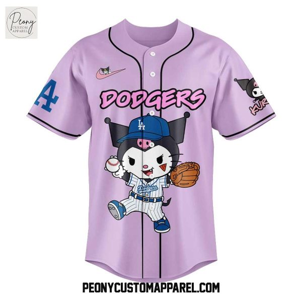 Los Angeles Dodgers x Kuromi 2025 Baseball Jersey