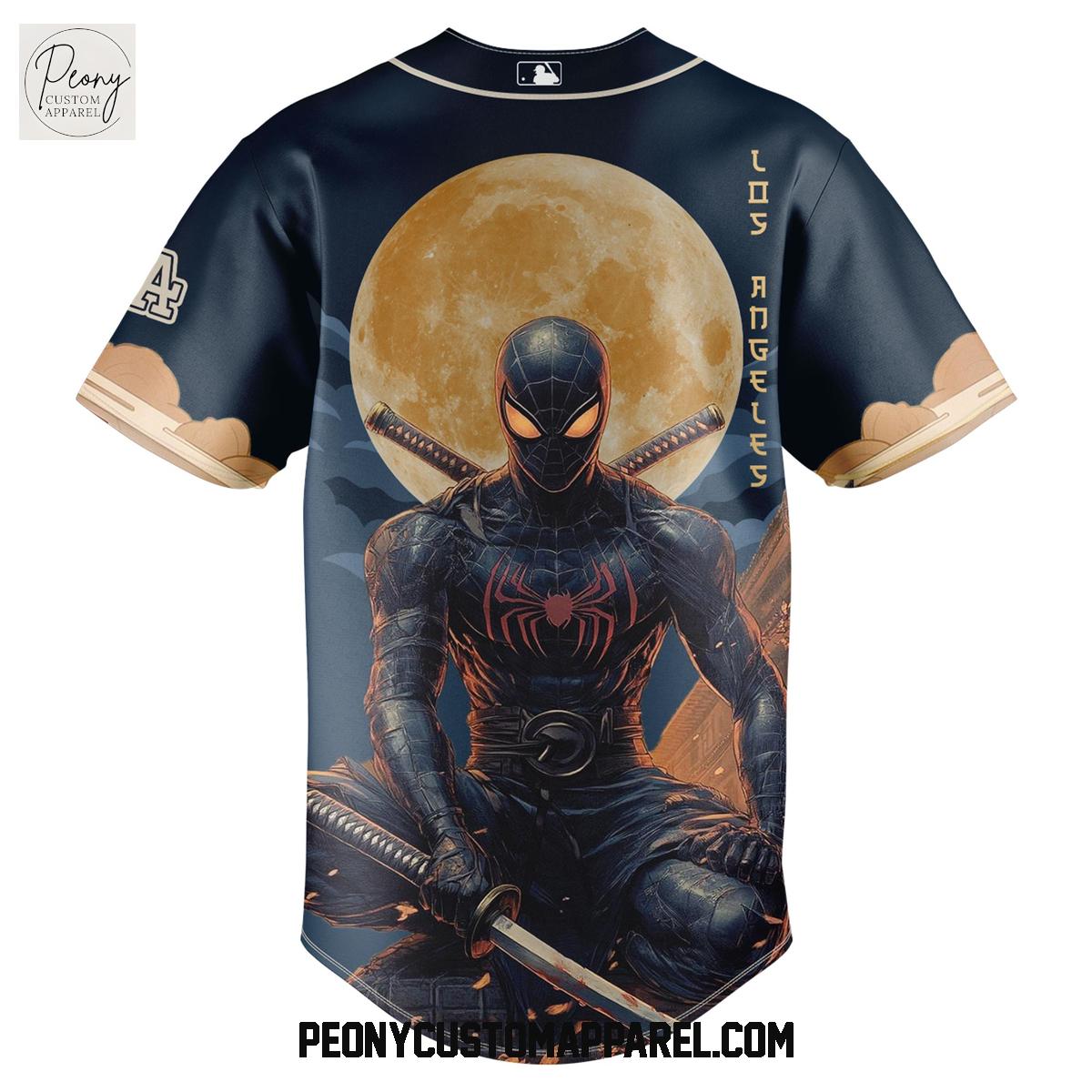 Los Angeles Dodgers x Spider Man 2025 Baseball Jersey Los Angeles Dodgers x Spider Man 2025 Baseball Jersey
