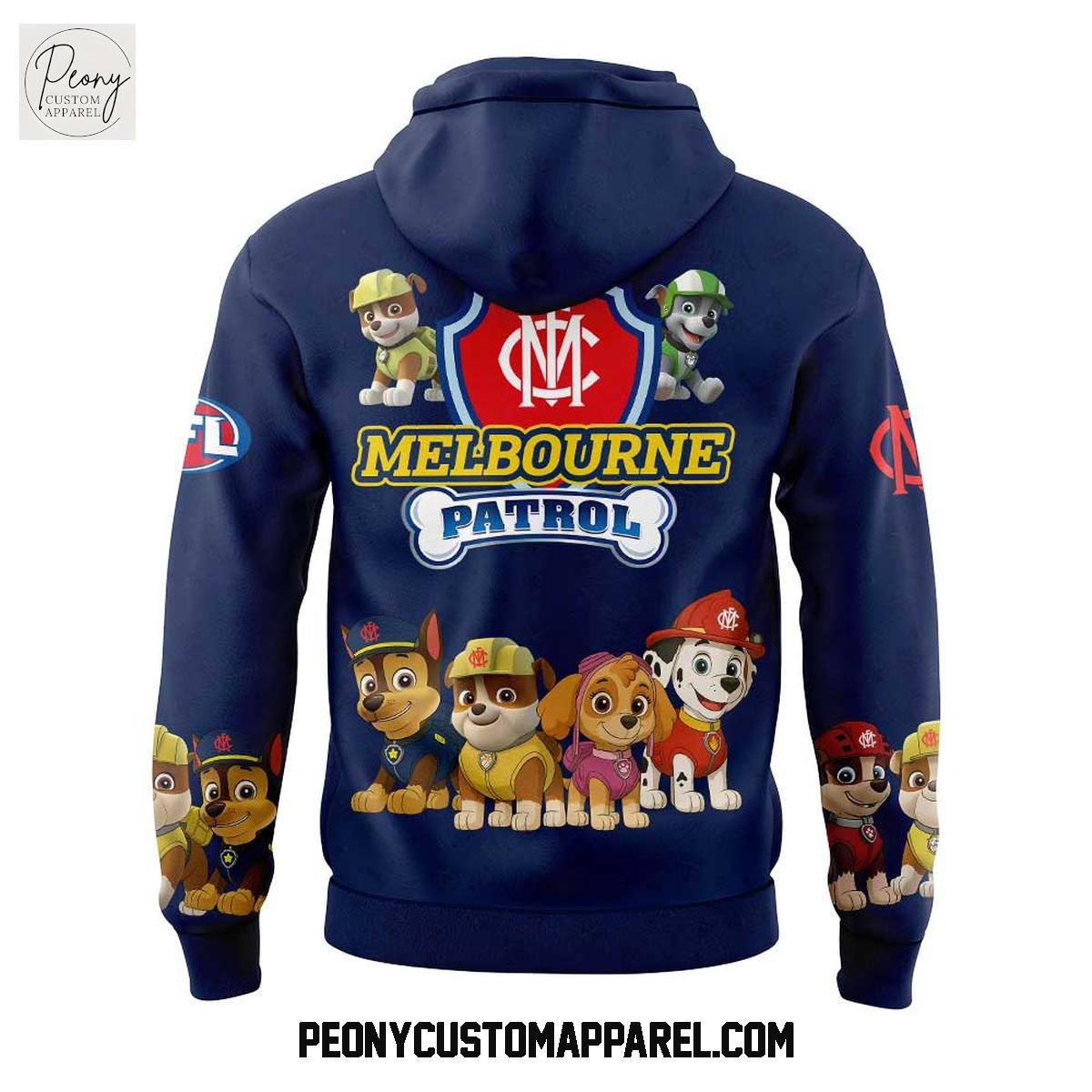 Melbourne Demons x Paw Patrol 2025 Hoodie Shirt Melbourne Demons x Paw Patrol 2025 Hoodie Shirt
