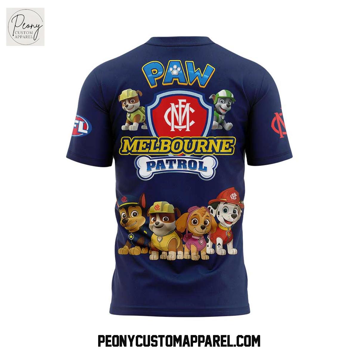 Melbourne Demons x Paw Patrol 2025 Hoodie Shirt Melbourne Demons x Paw Patrol 2025 Hoodie Shirt