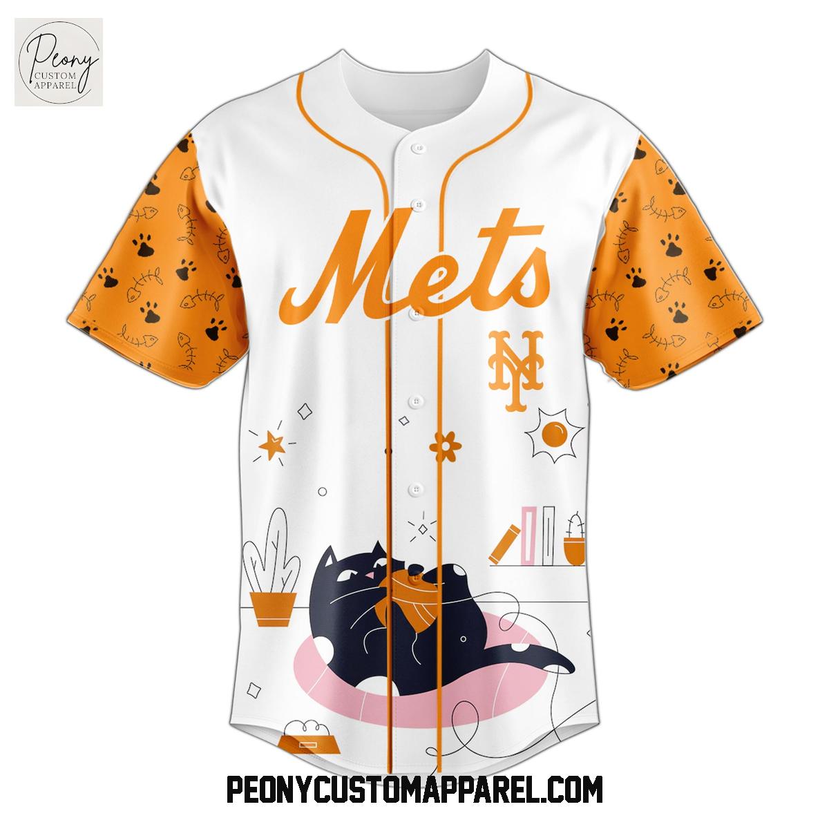 New York Mets x International Cat Day 2025 Baseball Jersey New York Mets x International Cat Day 2025 Baseball Jersey