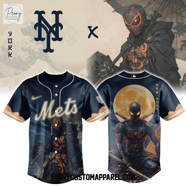 New York Mets x Spider Man 2025 Baseball Jersey