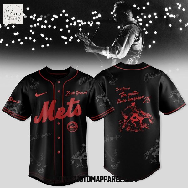 New York Mets x Zach Bryan Tour 2025 Jersey