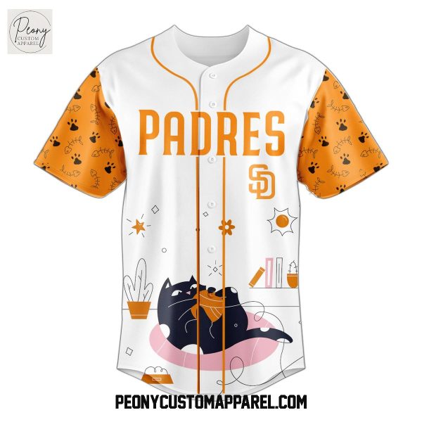 San Diego Padres x International Cat Day 2025 Baseball Jersey