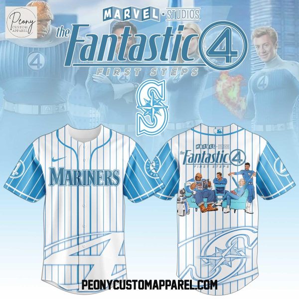 Seattle Mariners x Fatastic 4 Marvel 2025 Jersey