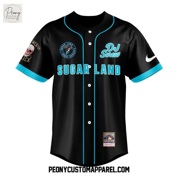 Sugar Land Space Cowboys DJ Screw Baseball Jersey
