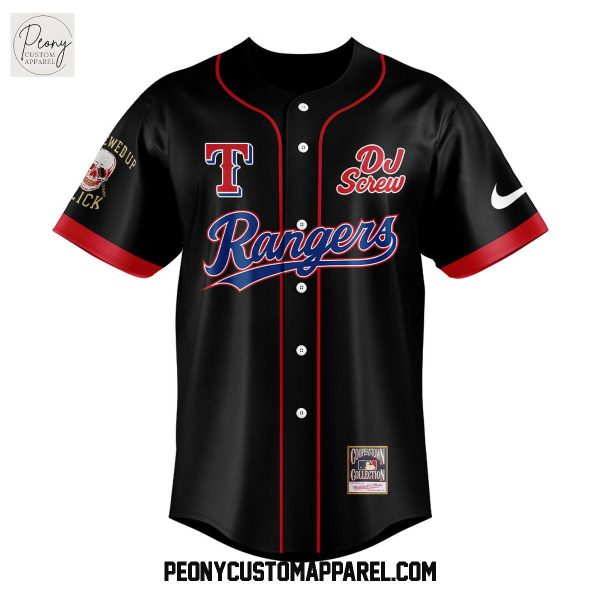 Texas Rangers DJ Screw Baseball Jersey