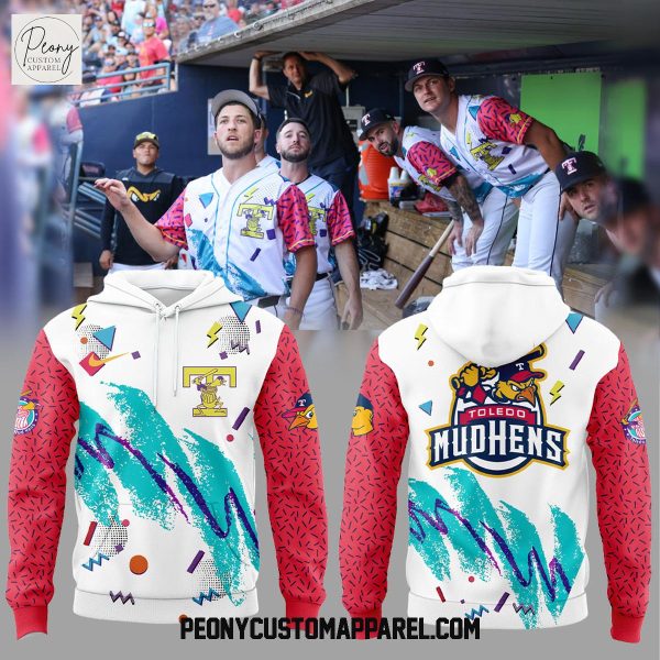 The Toledo Mud Hen 90s Baseball Hoodie Shirt