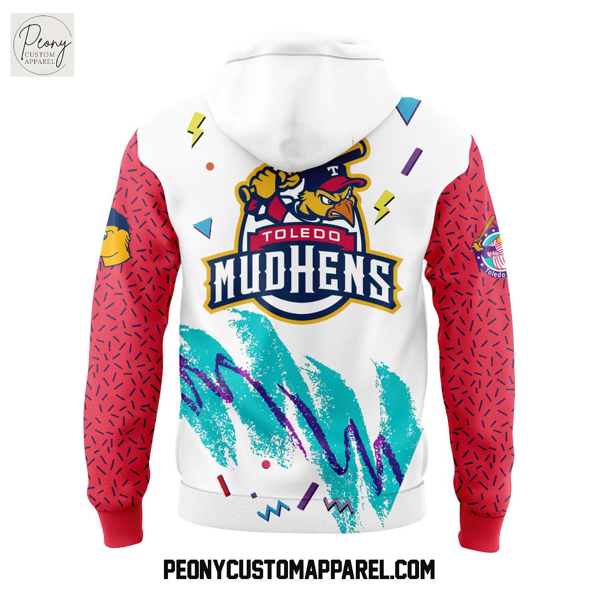 The Toledo Mud Hen 90s Baseball Hoodie Shirt The Toledo Mud Hen 90s Baseball Hoodie Shirt