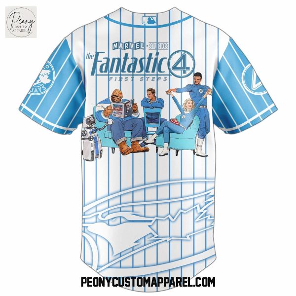 Toronto Blue Jays x Fatastic 4 Marvel 2025 Jersey
